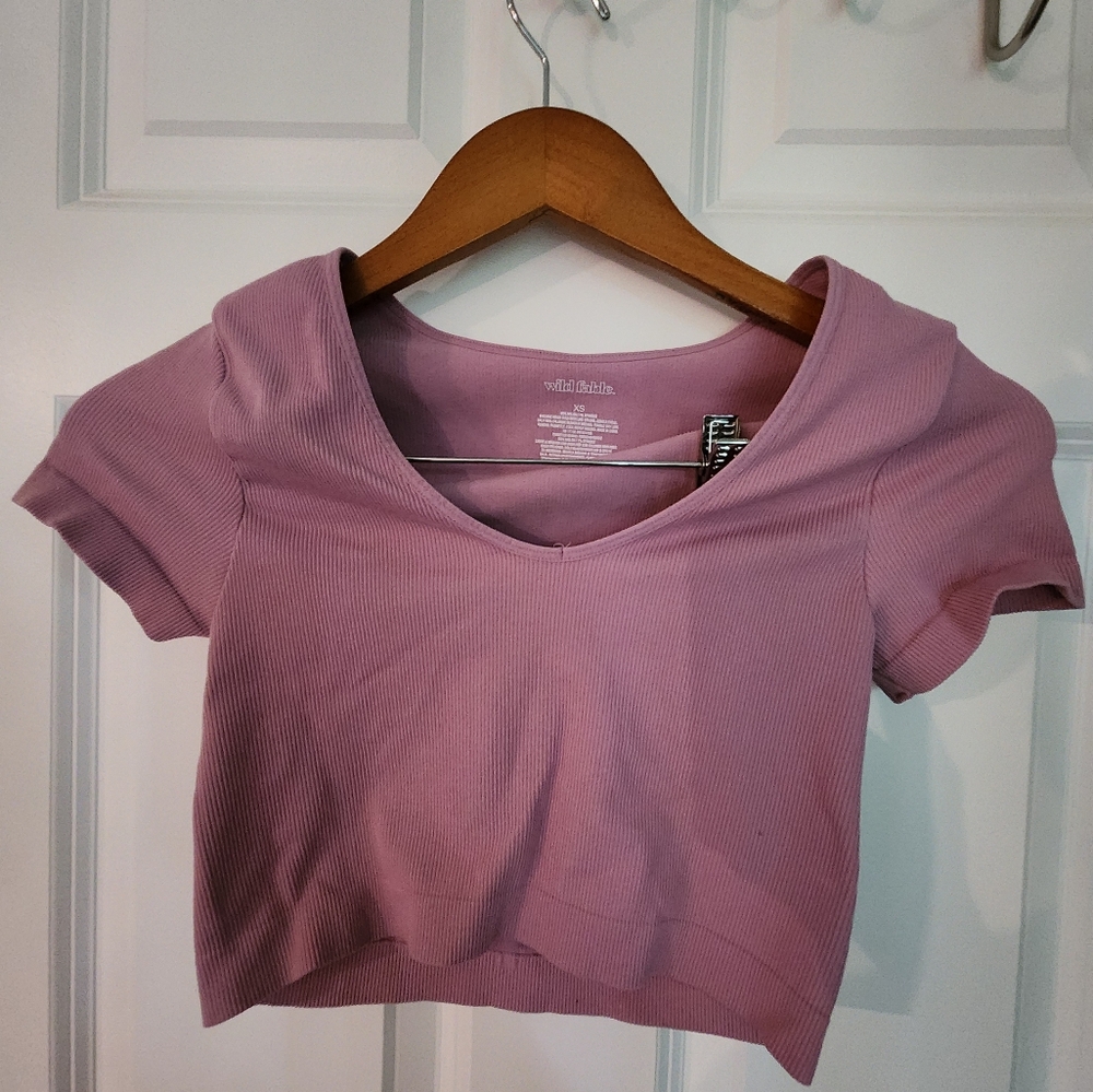 Lavender Baby Tee XS